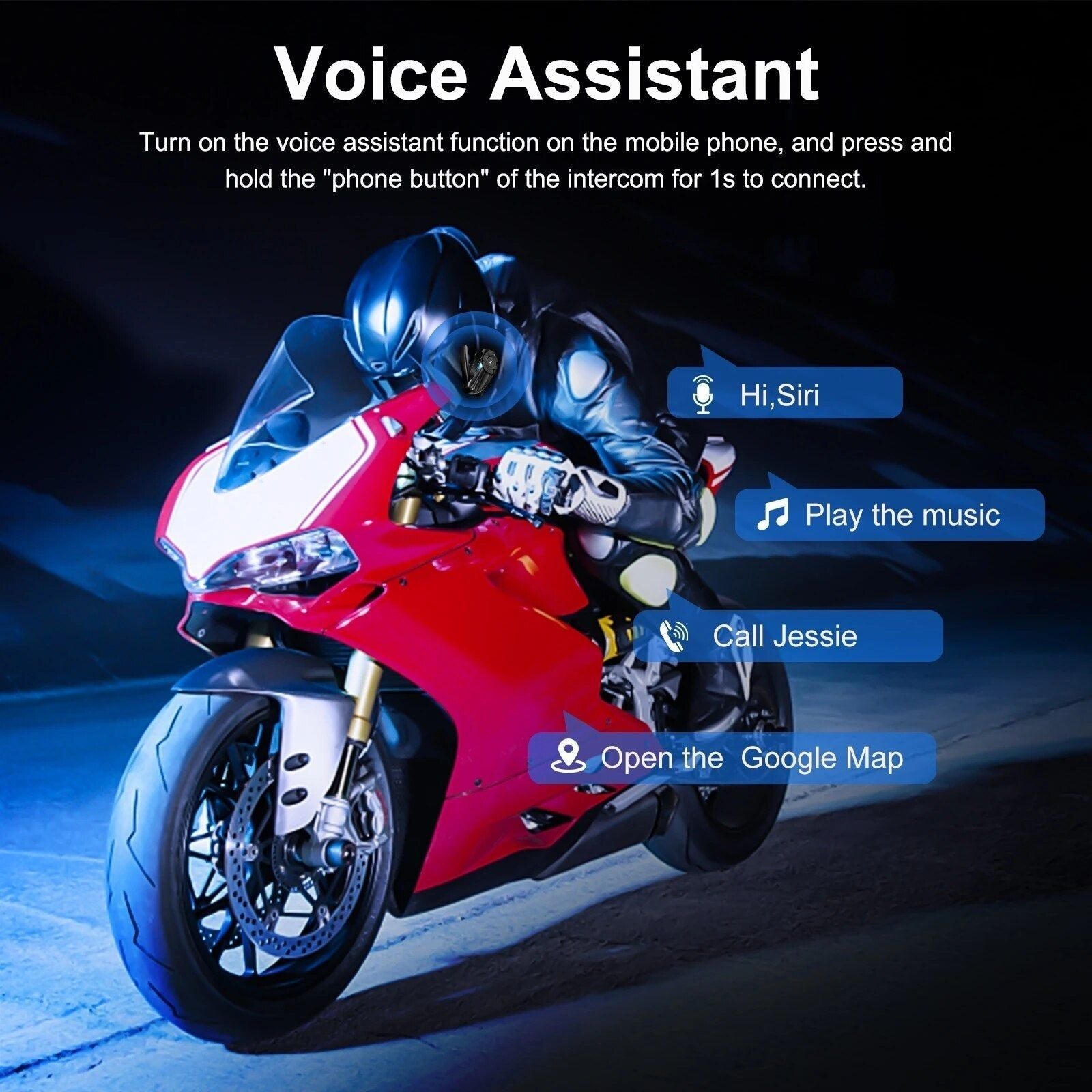 EJEAS Q2 Motorcycle Intercom | Hifi Media Store
