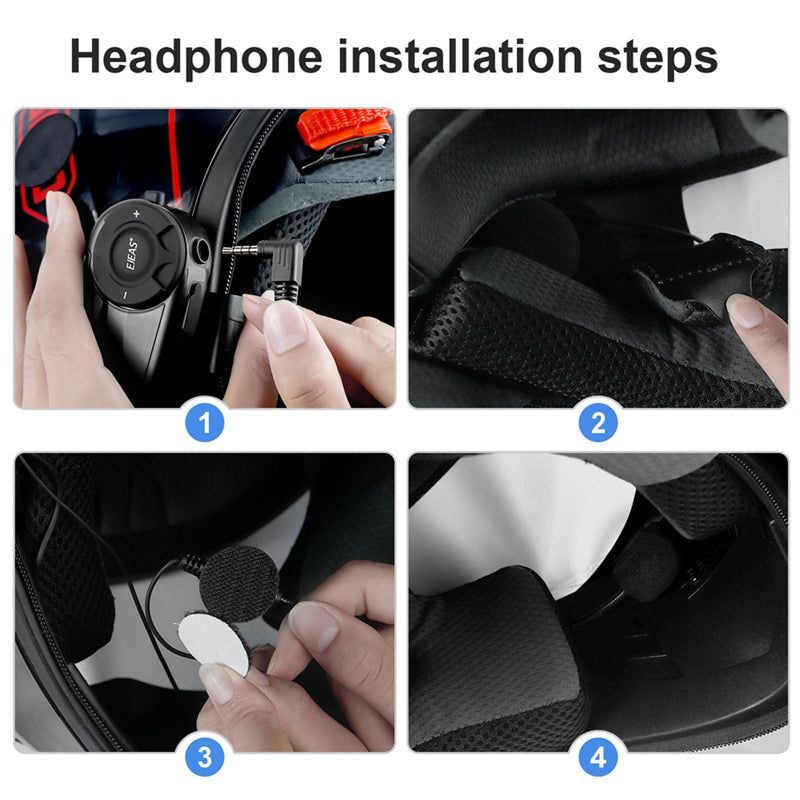 EJEAS Q2 Motorcycle Intercom | Hifi Media Store