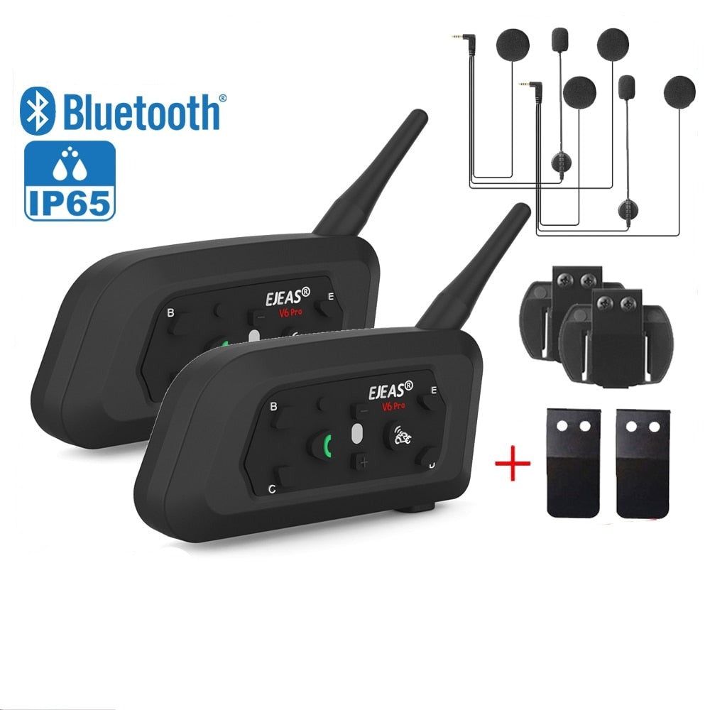 EJEAS V6 PRO Intercomunicador para Moto | Hifi Media Store