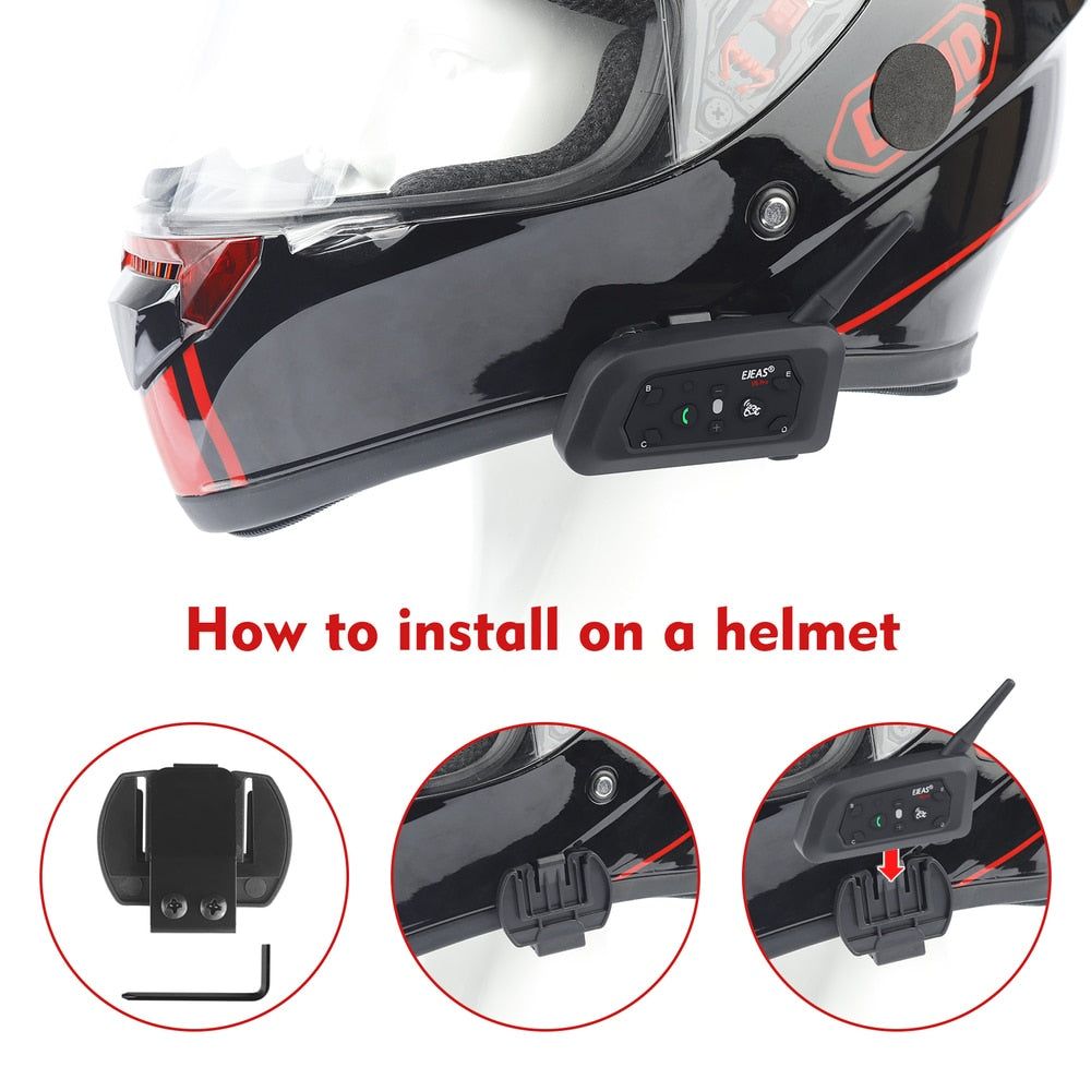 EJEAS V6 PRO Intercomunicador para Moto | Hifi Media Store