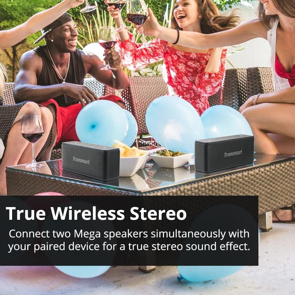 Element Mega Bluetooth Portable Speaker 40W with Touch Control | Hifi Media Store
