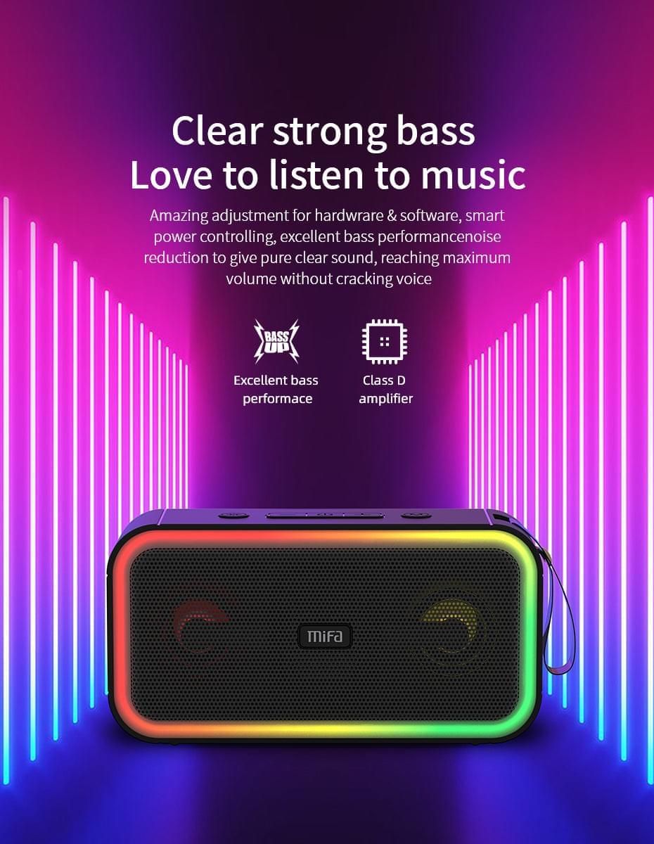 F60 40W Bluetooth Speaker with Class D | Hifi Media Store