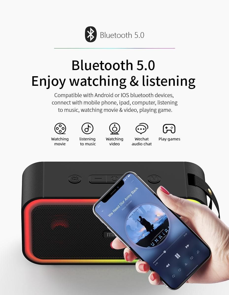F60 40W Bluetooth Speaker with Class D | Hifi Media Store