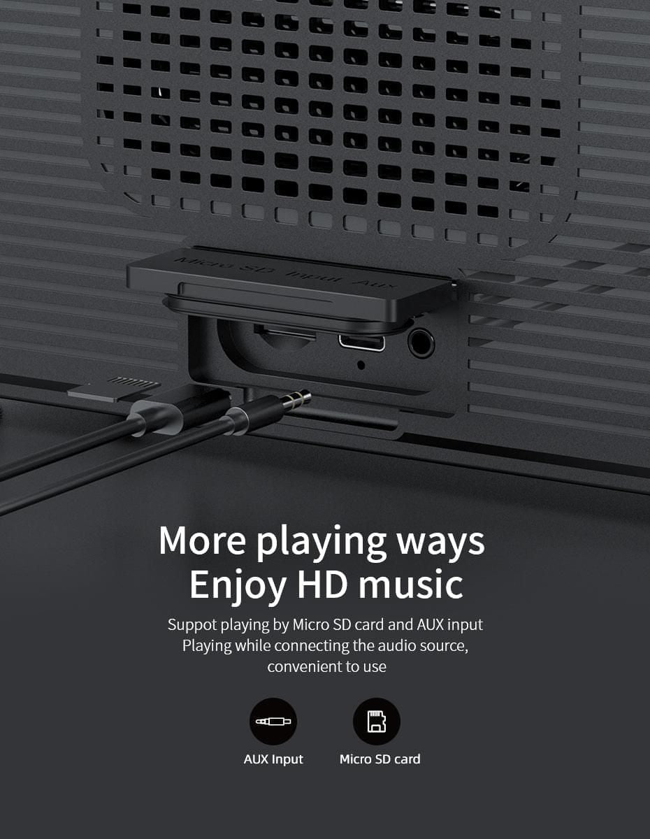F60 40W Bluetooth Speaker with Class D | Hifi Media Store
