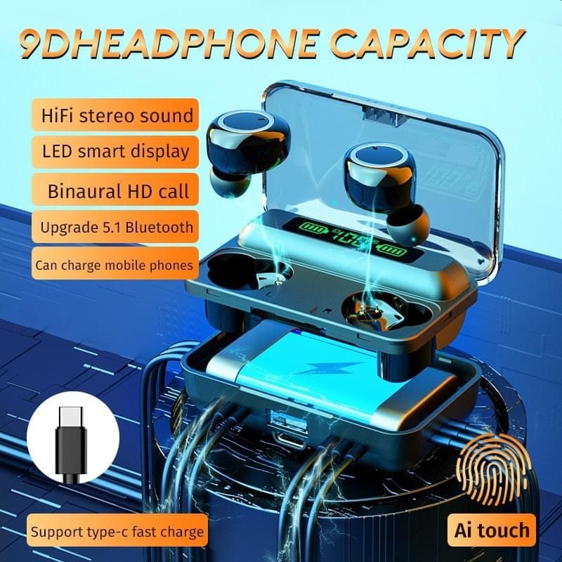F9-3 Auriculares Intraurales TWS | Hifi Media Store