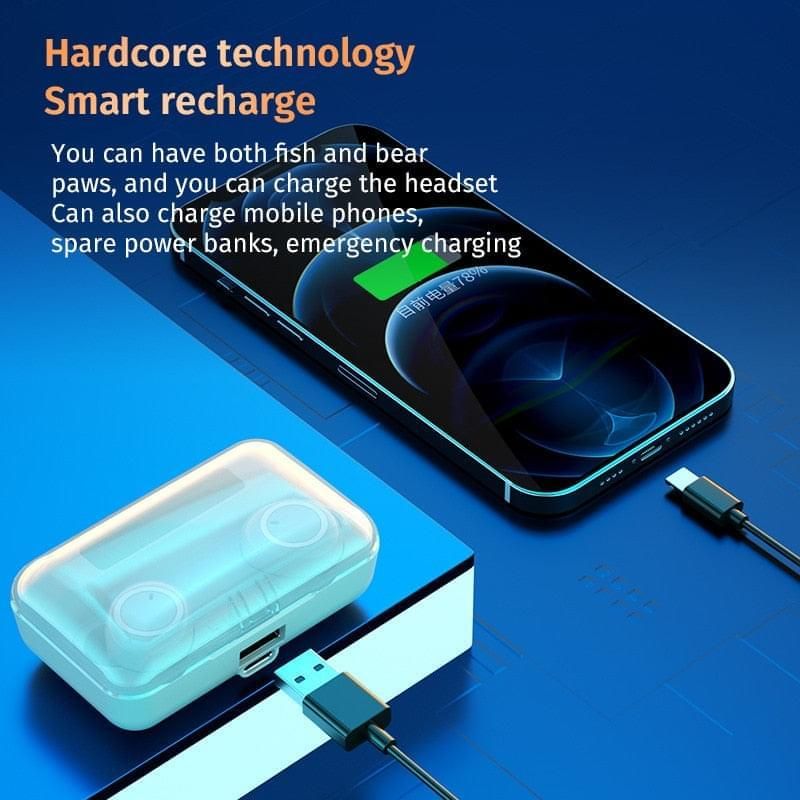 F9-3 Auriculares Intraurales TWS | Hifi Media Store