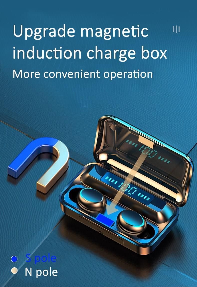 F9 Wireless Earbuds In-Ear with USB Adaptor | Hifi Media Store