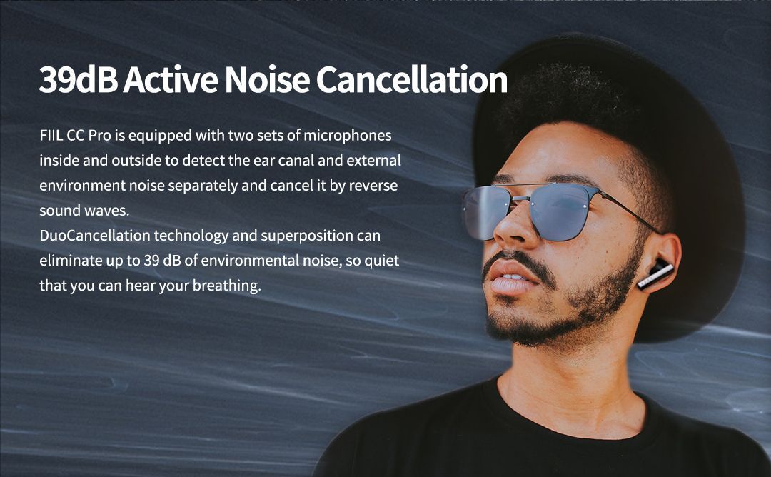 FIIL CC Pro Bluetooth Earbuds with ANC | Hifi Media Store