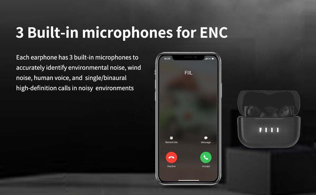 FIIL CC Pro Bluetooth Earbuds with ANC | Hifi Media Store
