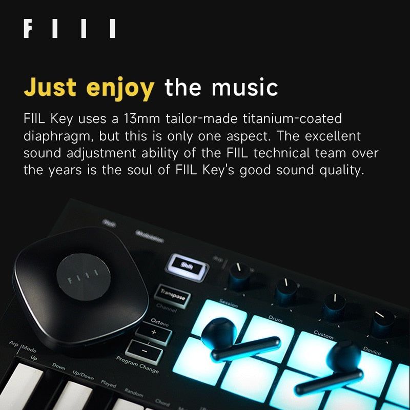 FIIL Key Bluetooth Earbuds with Dual-Mic | Hifi Media Store