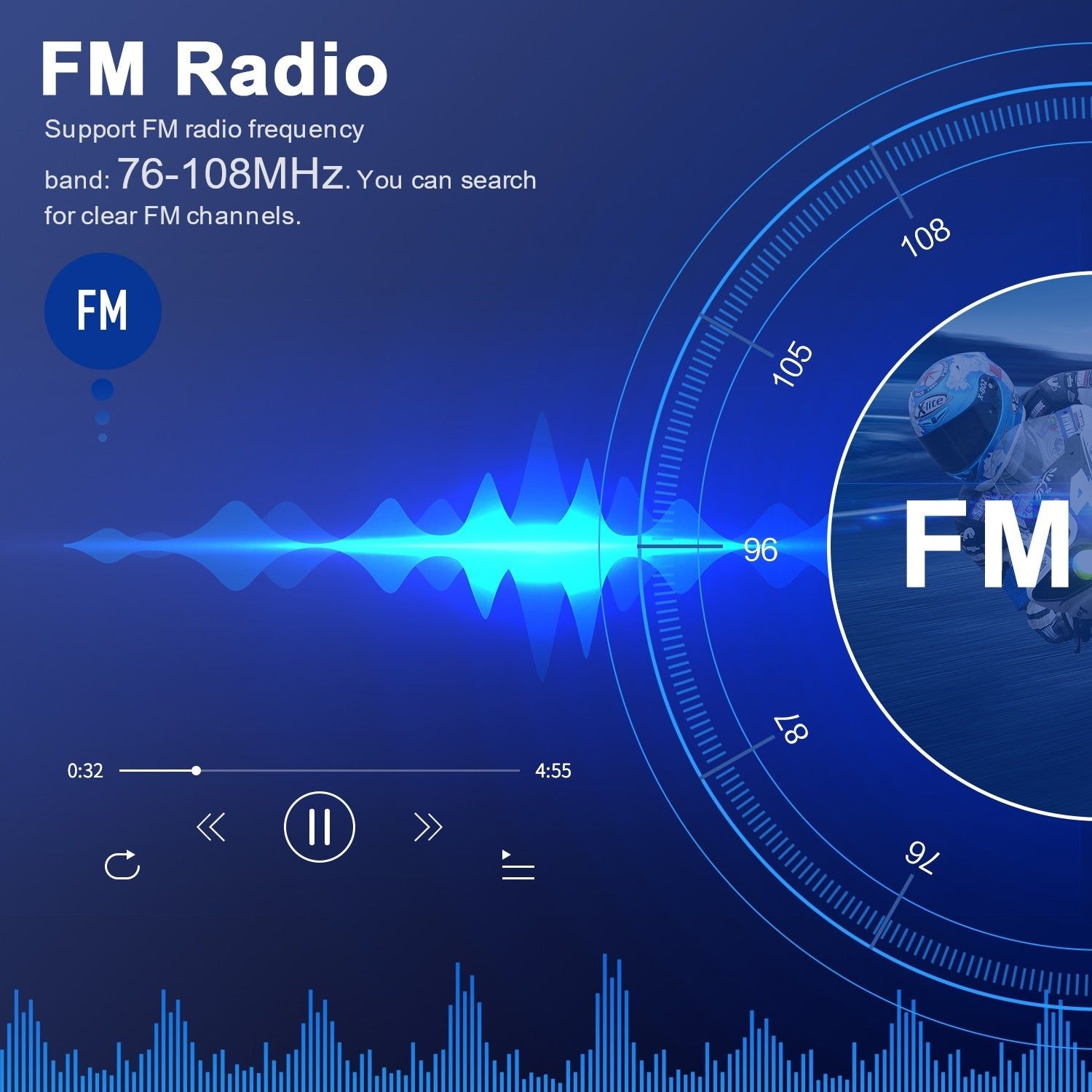 FX8 Bluetooth Motorcycle Intercom | Hifi Media Store