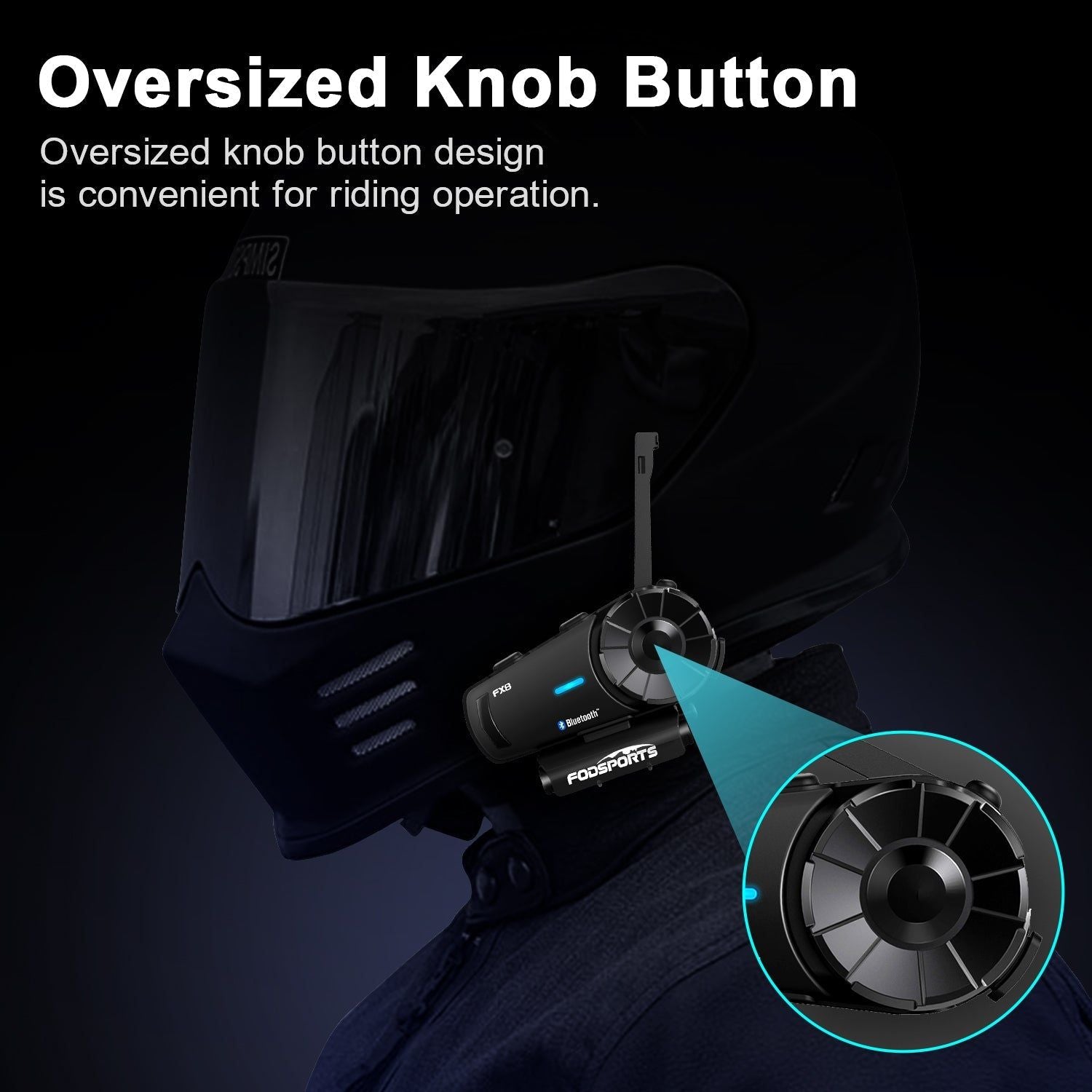 FX8 Bluetooth Motorcycle Intercom | Hifi Media Store