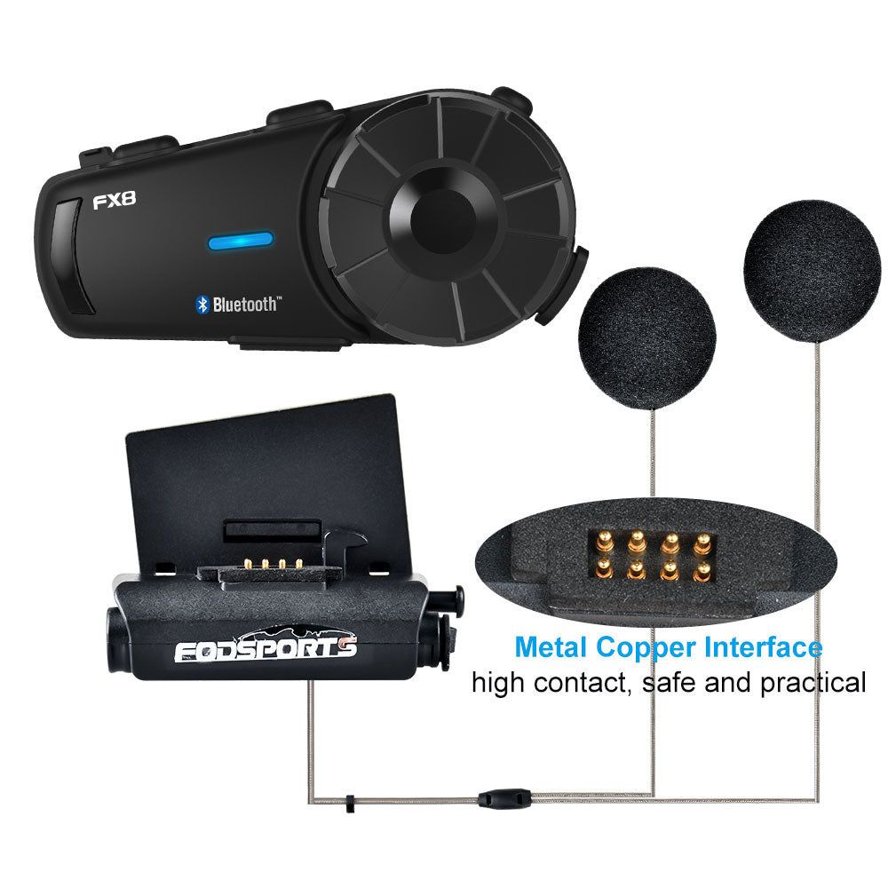 FX8 Bluetooth Motorcycle Intercom | Hifi Media Store