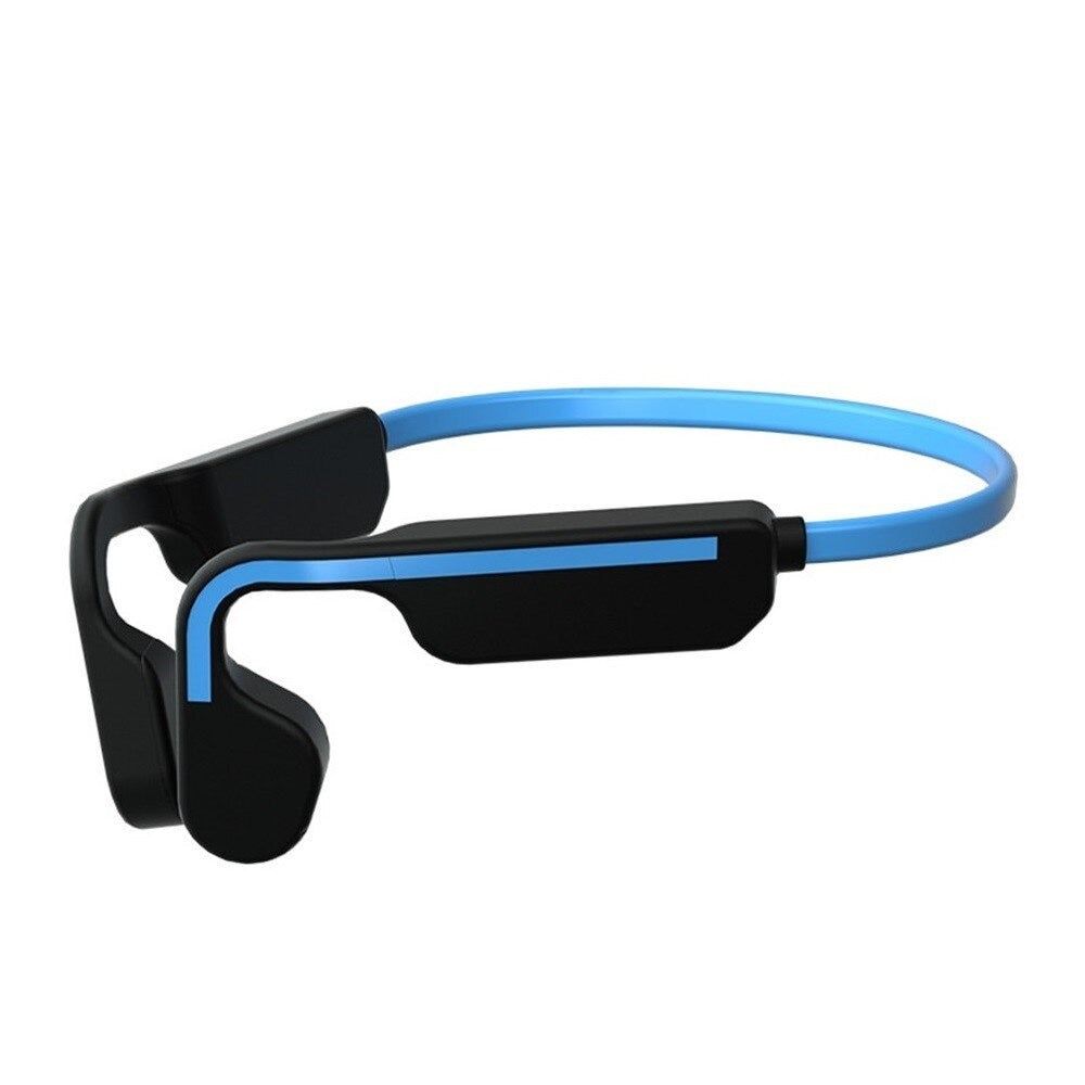 G-11 Bone Conduction Headphone Built-in 16GB Memory G11- Blue Global | Hifi Media Store