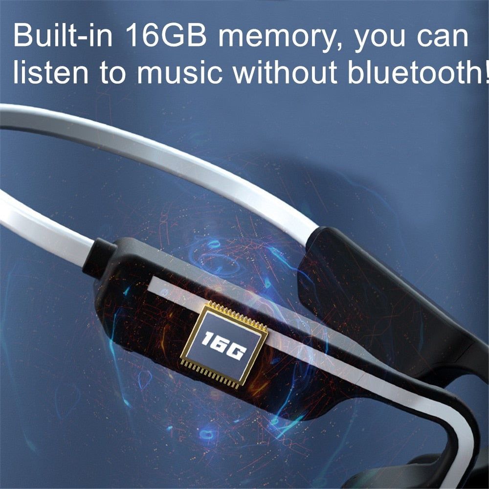 G-11 Bone Conduction Headphone Built-in 16GB Memory | Hifi Media Store