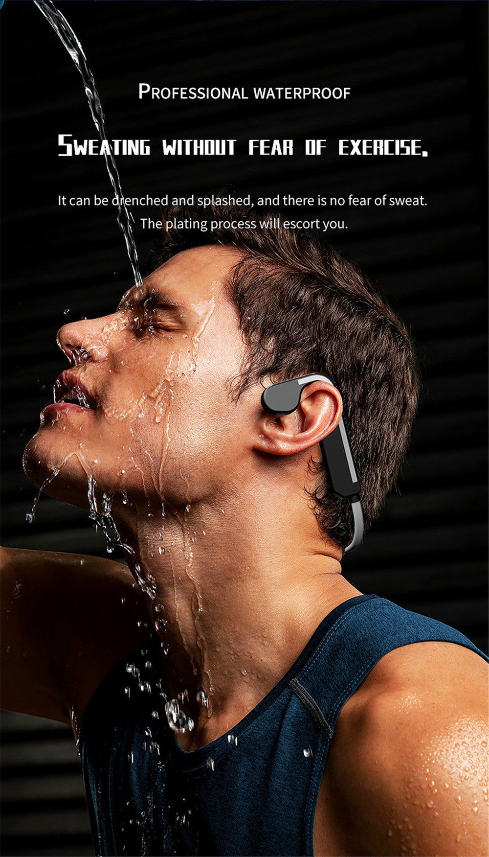 G-11 Bone Conduction Headphone Built-in 16GB Memory | Hifi Media Store