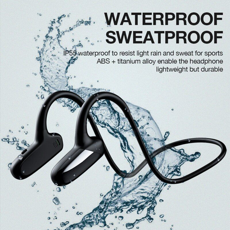 GB-S08 Bone Conduction Headphones Wireless with Microphone | Hifi Media Store