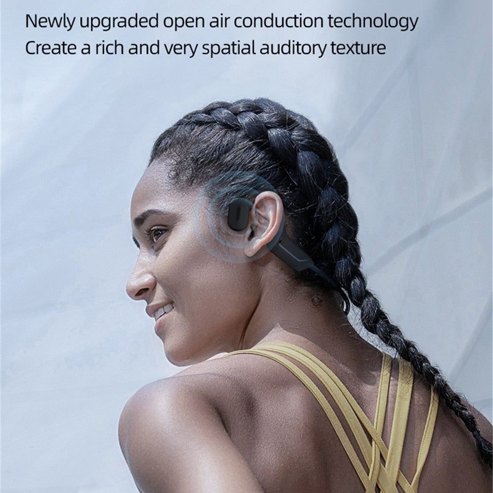 H-11 Wireless Bone Conduction Headphones with Mic and 32GB Memory | Hifi Media Store