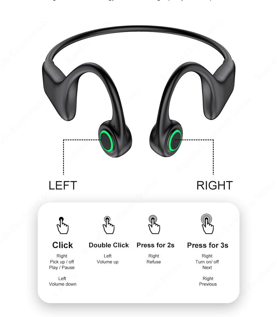 H16 Auriculares de Conducción Ósea con Micrófono Incorporado | Hifi Media Store