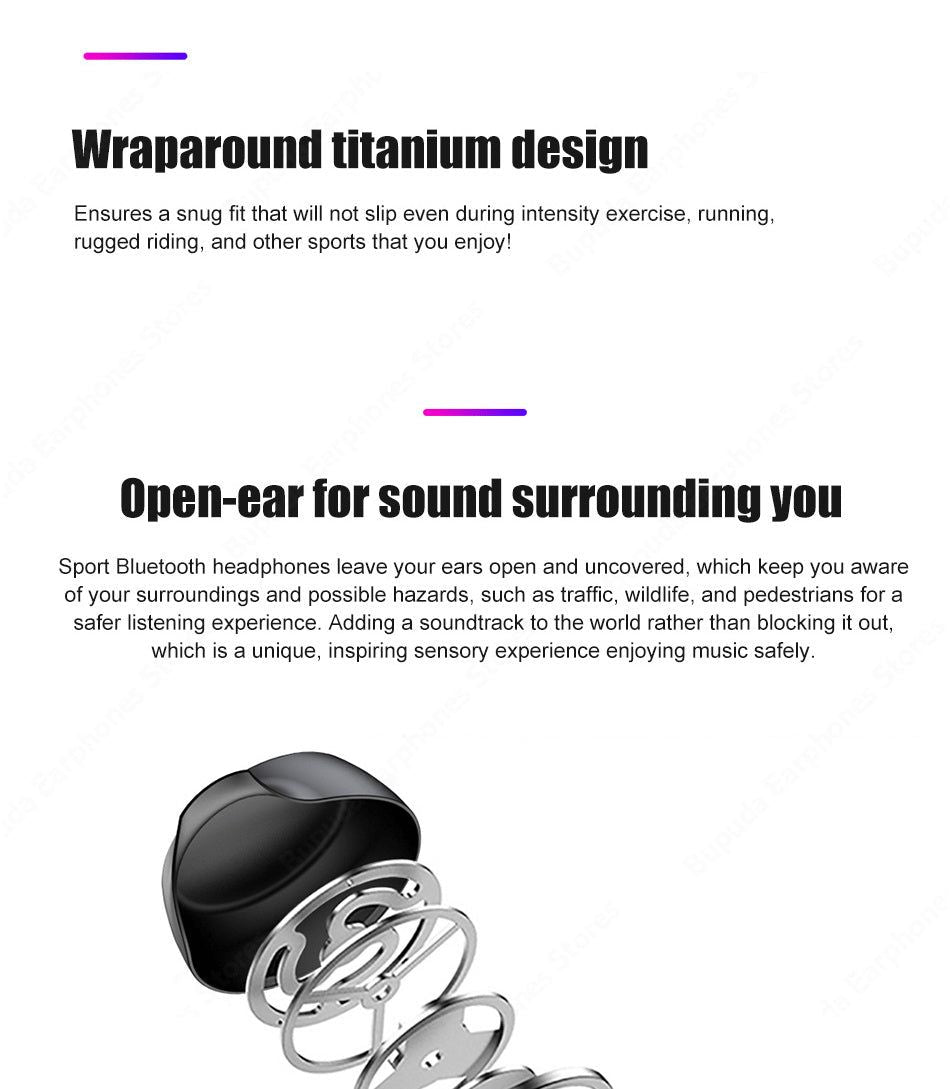 H16 Auriculares de Conducción Ósea con Micrófono Incorporado | Hifi Media Store