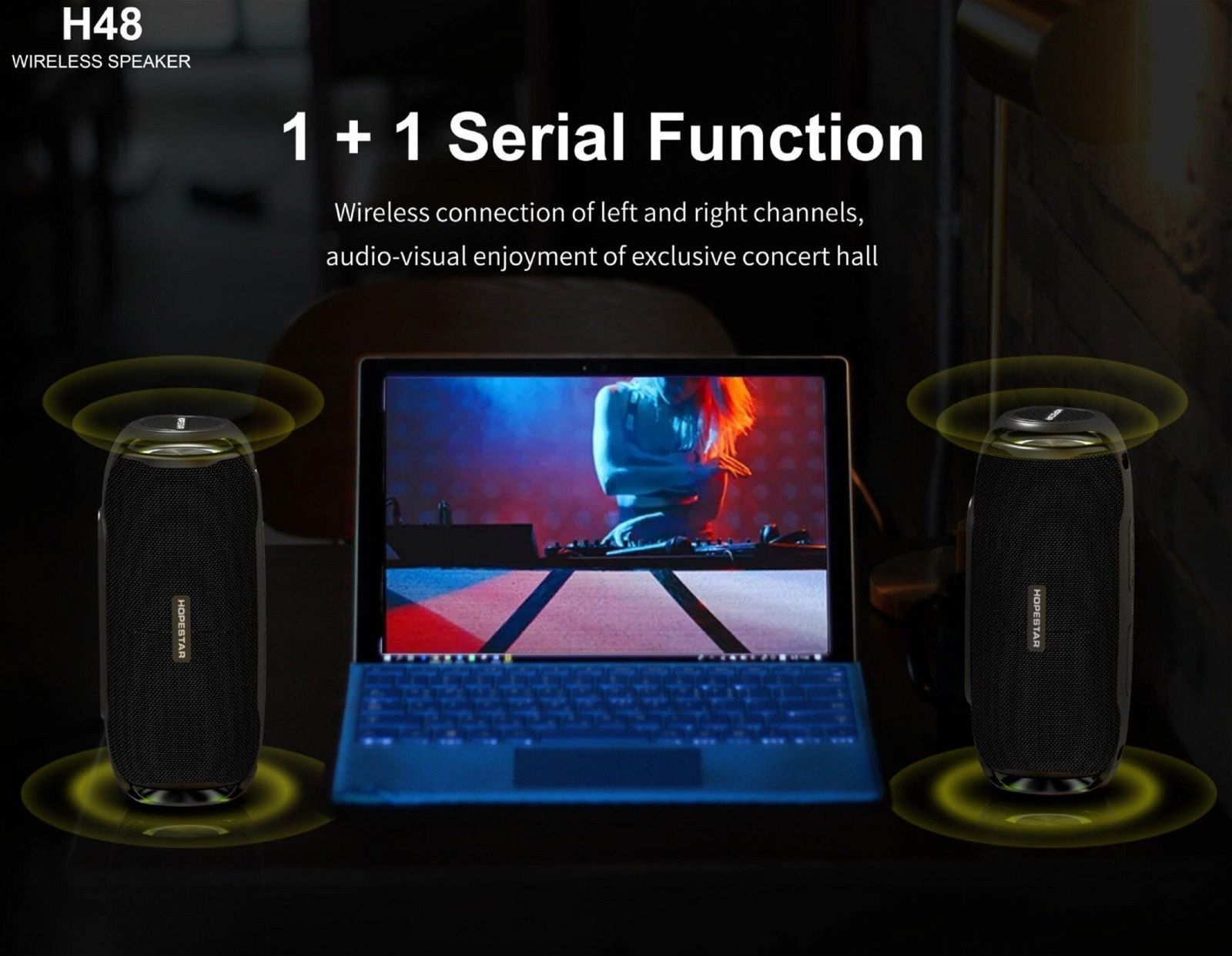 H48 Bluetooth Portable Speaker | Hifi Media Store