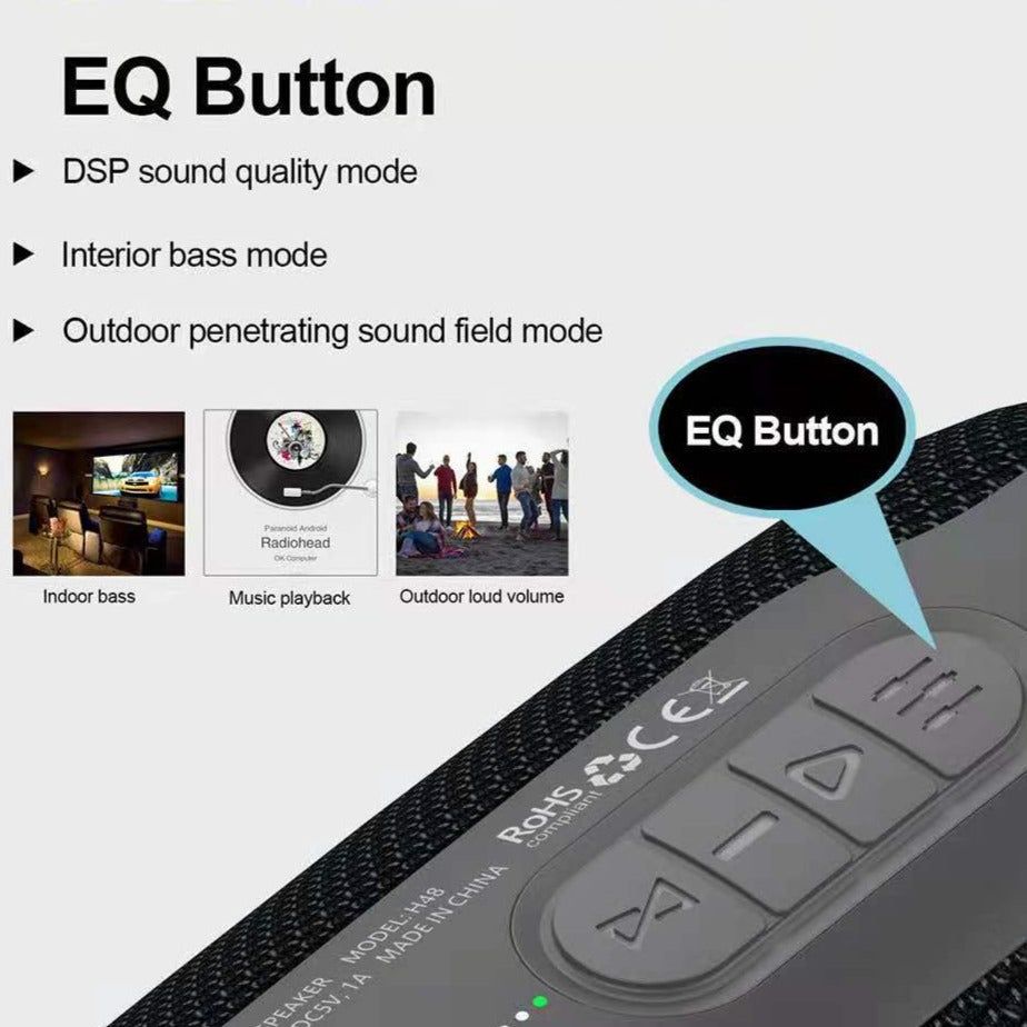 H48 Bluetooth Portable Speaker | Hifi Media Store