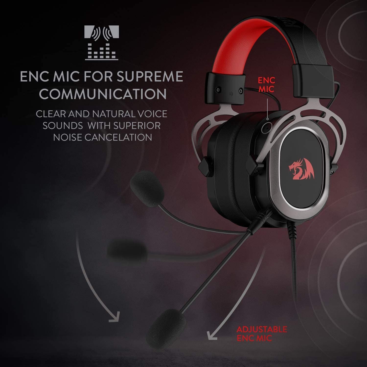 H710 Helios USB Wired Gaming Headset - 7.1 Surround Sound - 50MM Drivers | Hifi Media Store