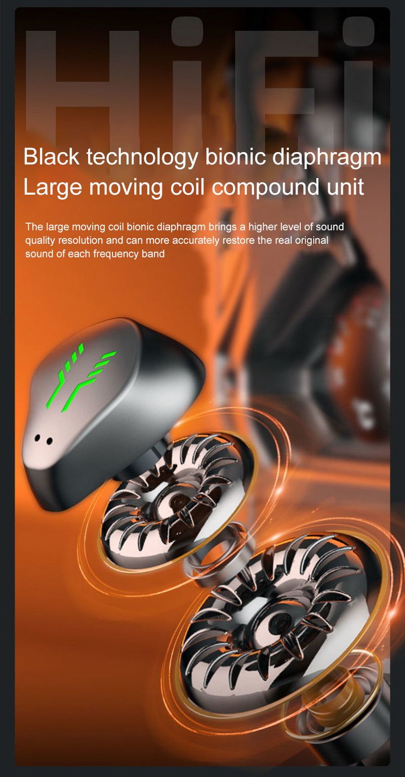 H9 Bluetooth Mechanical Gaming Earbuds | Hifi Media Store