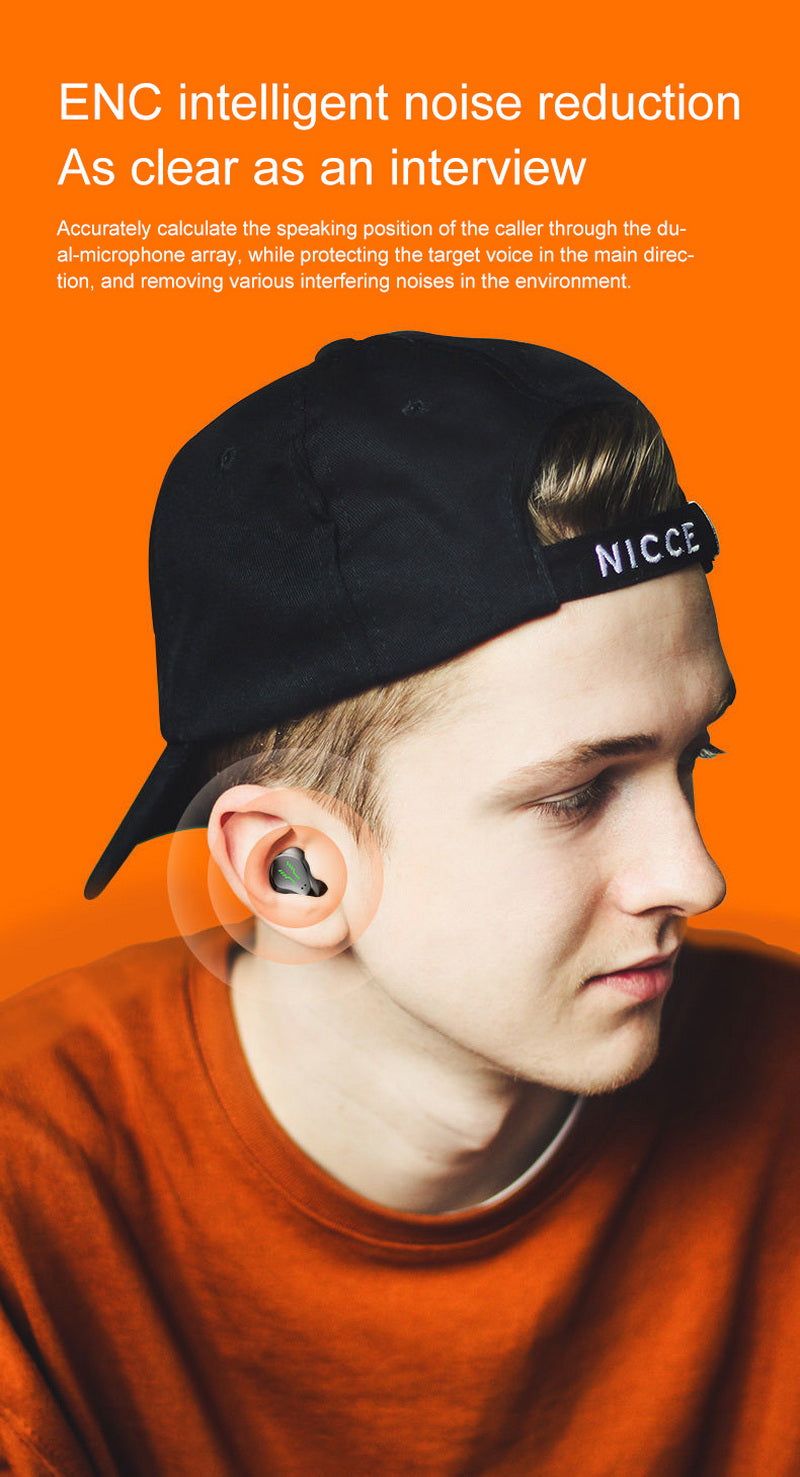 H9 Bluetooth Mechanical Gaming Earbuds | Hifi Media Store