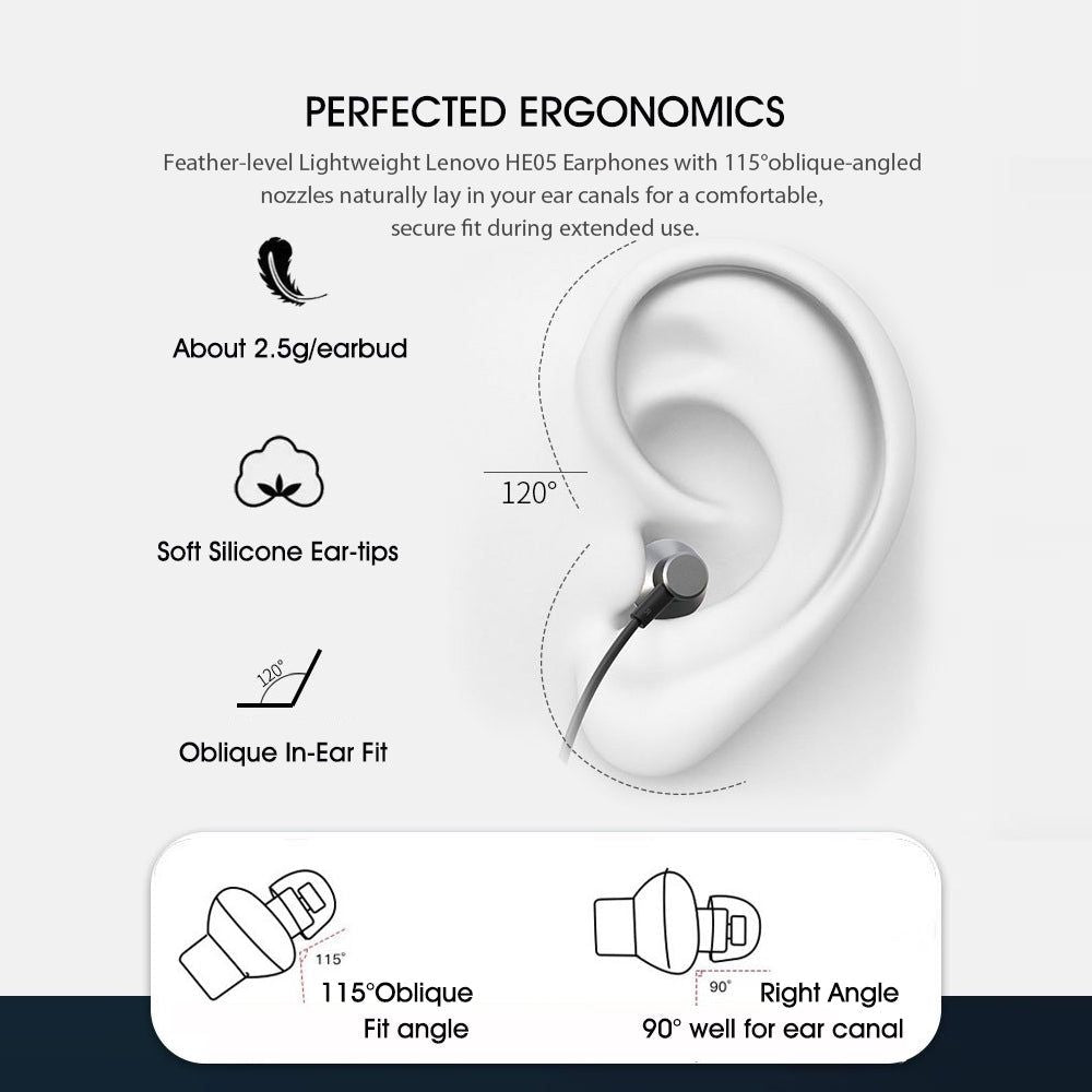 HE05 Bluetooth Magnetic Earbuds with Neckband | Hifi Media Store