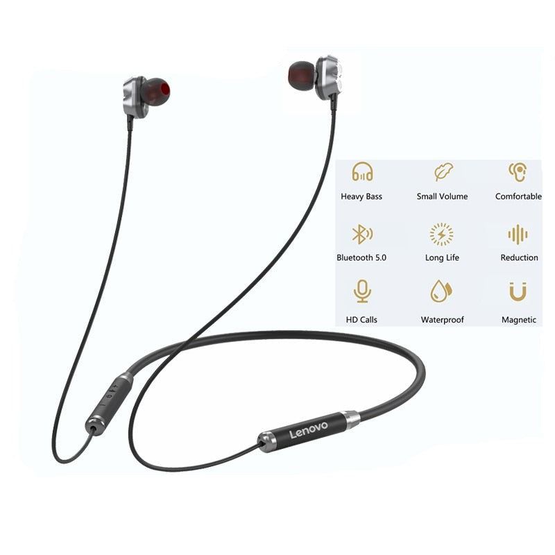 HE08 Earbuds with Neckband | Hifi Media Store