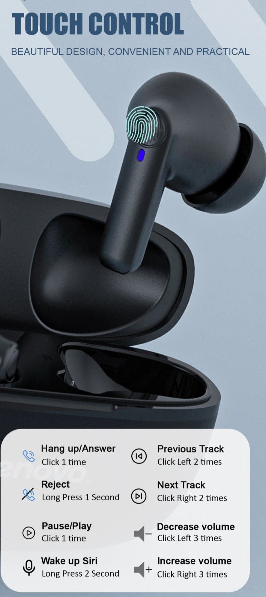 HT05 TWS Bluetooth Earbuds | Hifi Media Store