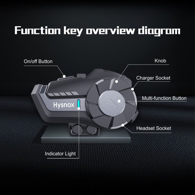 HY-01S Bluetooth Intercom | Hifi Media Store