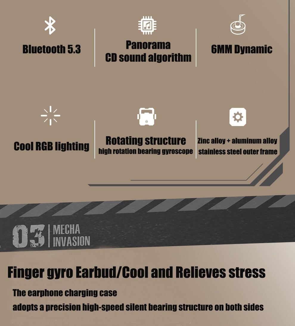 INVA-S TWS Mechanical Earbuds | Hifi Media Store