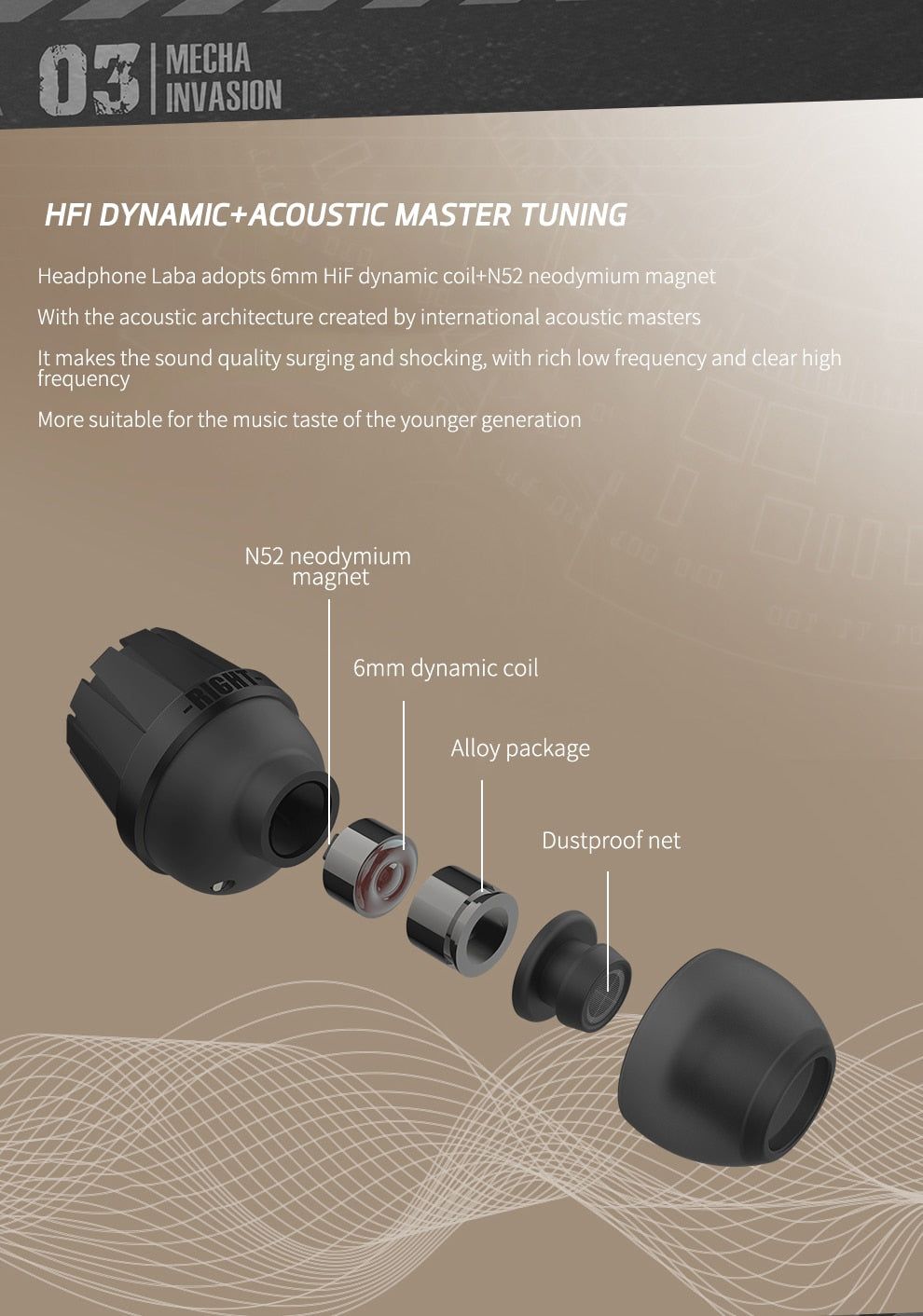 INVA-S TWS Mechanical Earbuds | Hifi Media Store