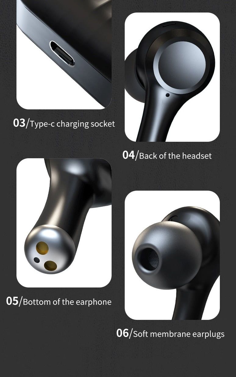 J7 Auriculares Bluetooth TWS con ENC y ANC | Hifi Media Store