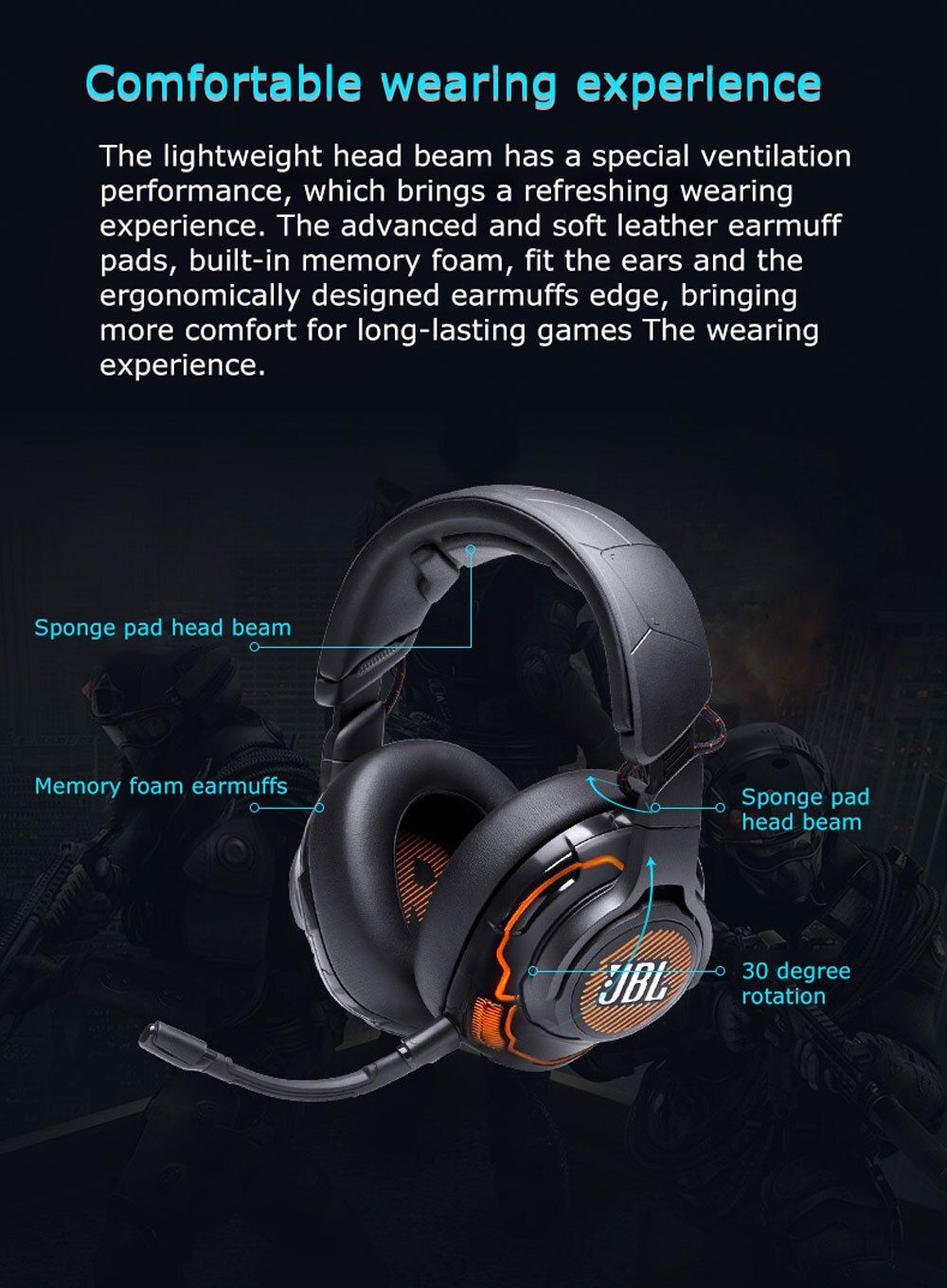JBL Quantum ONE Professional Gaming Headset | Hifi Media Store