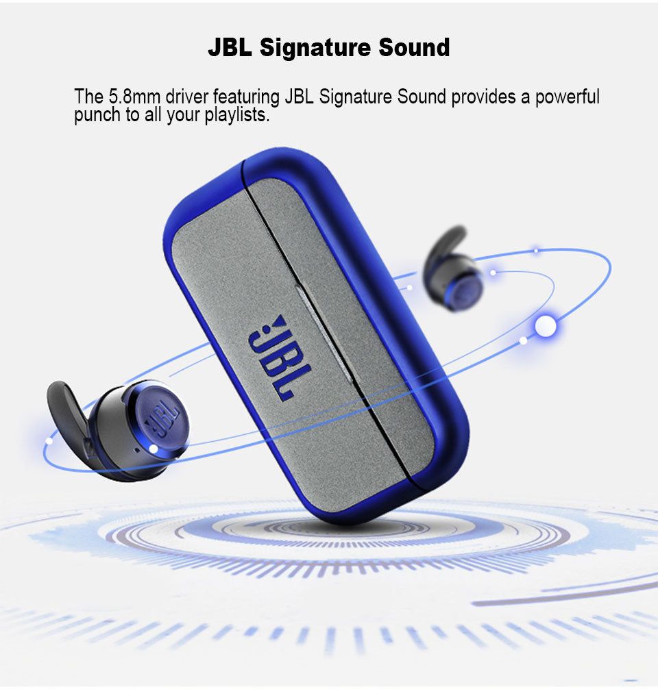 JBL Reflect Flow TWS Bluetooth Earbuds | Hifi Media Store