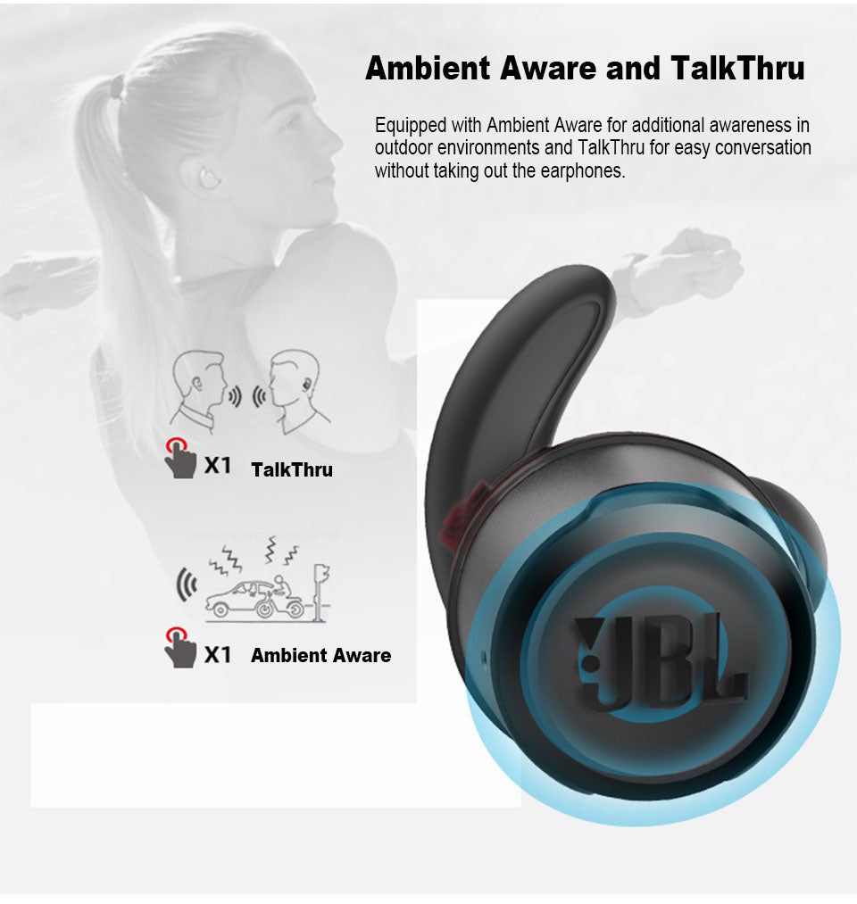 JBL Reflect Flow TWS Bluetooth Earbuds | Hifi Media Store