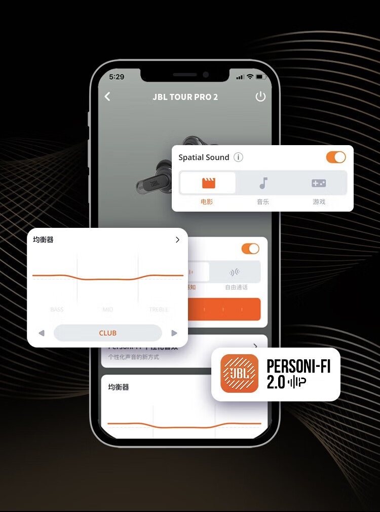 JBL TOUR PRO 2 Bluetooth earbuds | Hifi Media Store