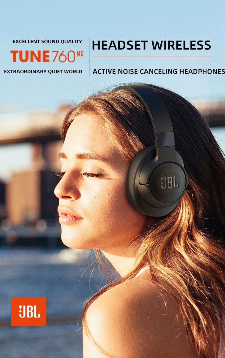 JBL TUNE 760NC Bluetooth Headphones with ANC | Hifi Media Store