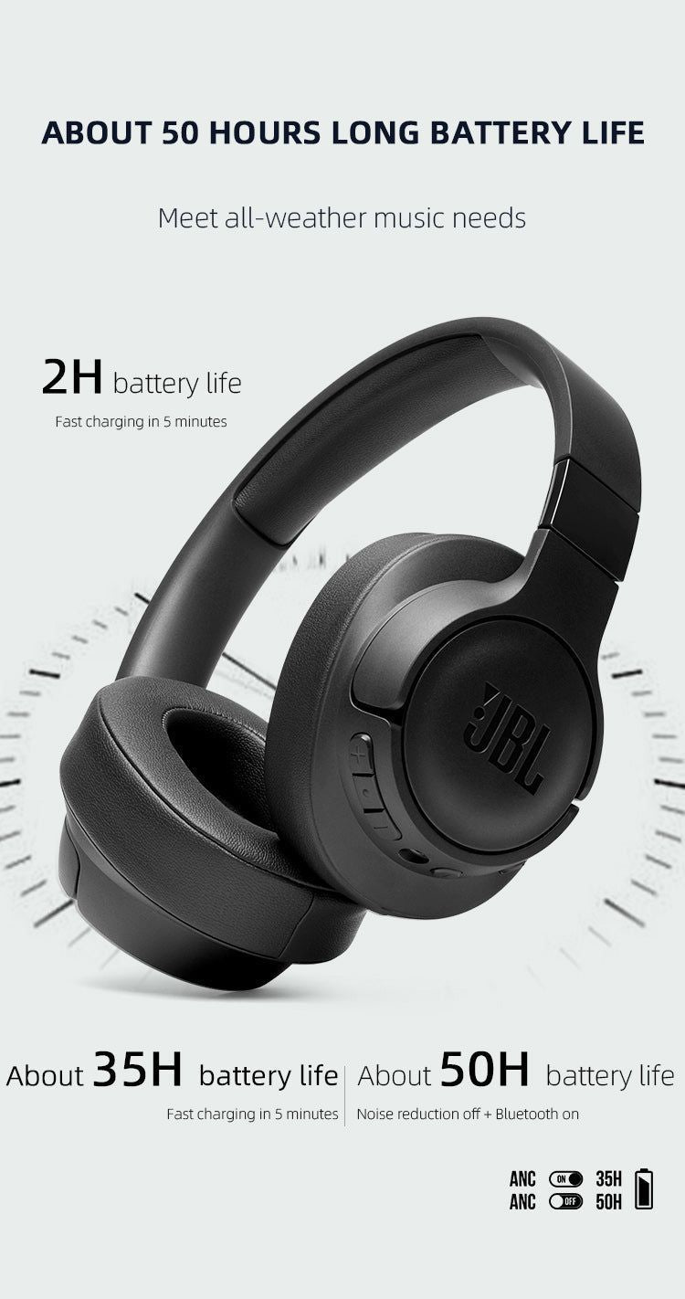 JBL TUNE 760NC Bluetooth Headphones with ANC | Hifi Media Store