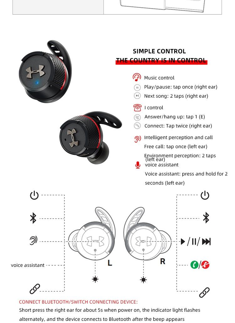 JBL UA FLASH True Wireless Earbuds | Hifi Media Store