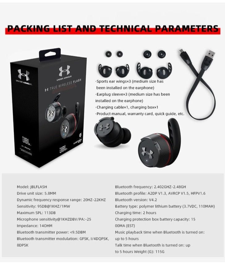 JBL UA FLASH True Wireless Earbuds | Hifi Media Store