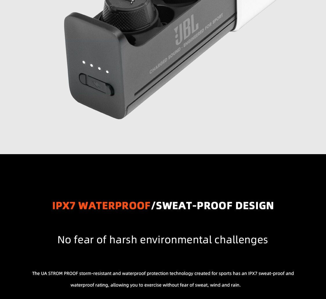 JBL UA FLASH X ROCK True Wireless Earbuds | Hifi Media Store
