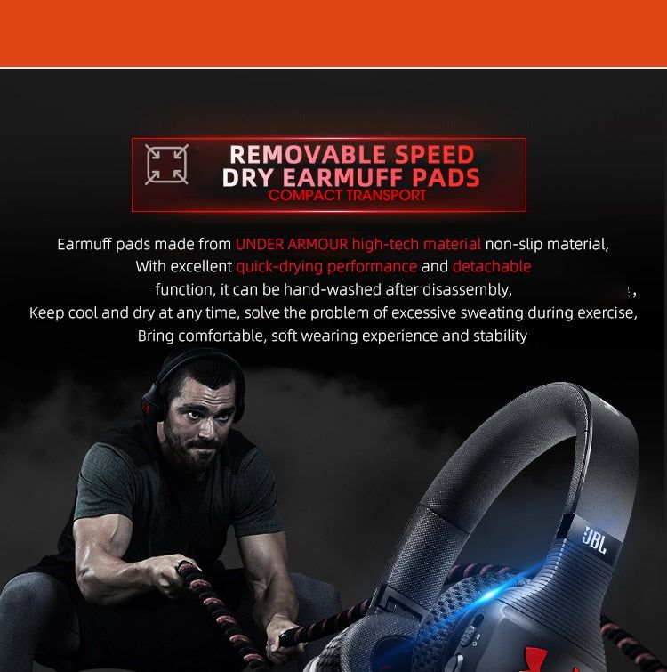 JBL UA TRAIN Bluetooth Headphones | Hifi Media Store