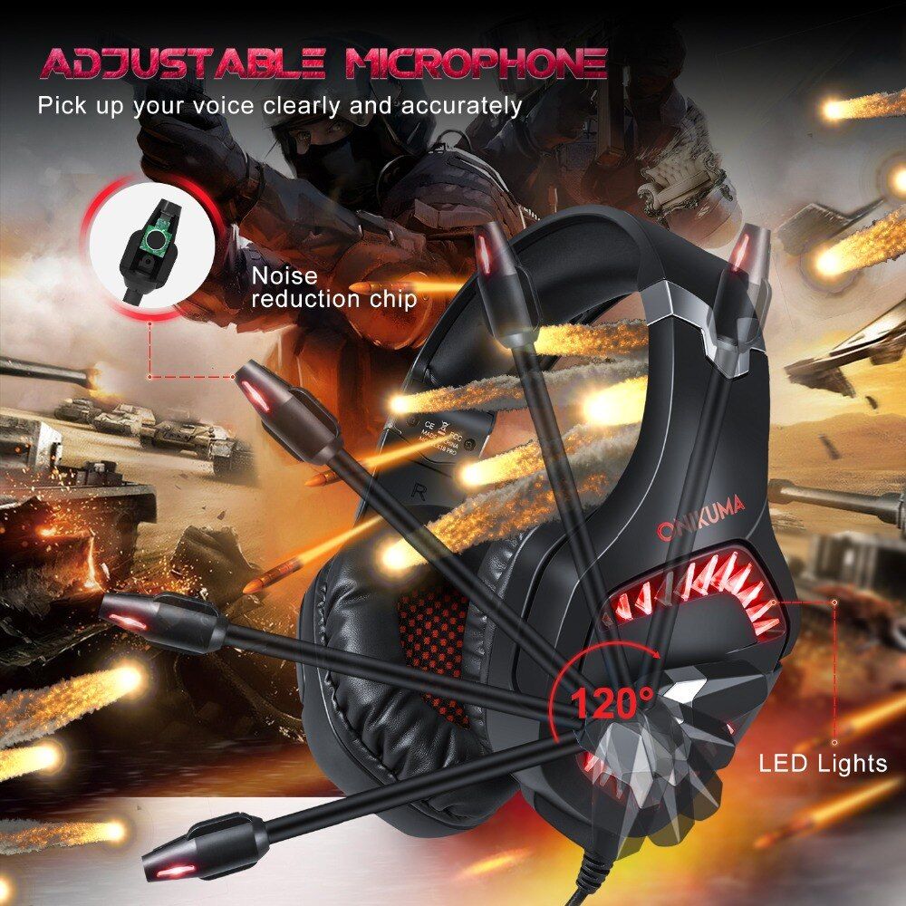 K1 Pro - Auriculares Gaming Estéreo con Luz LED | Hifi Media Store