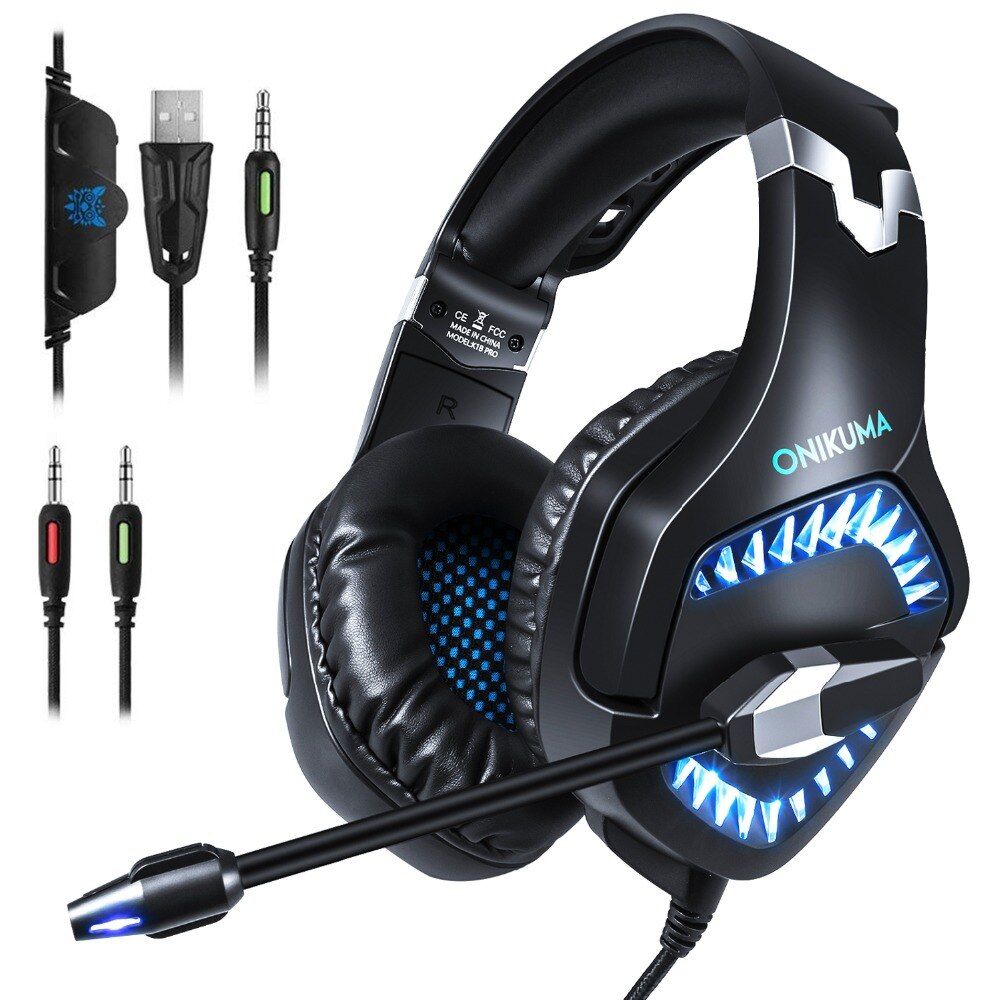 K1 Pro - Auriculares Gaming Estéreo con Luz LED | Hifi Media Store