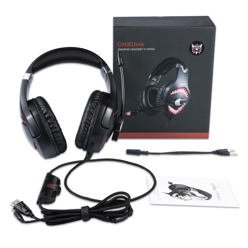K1 Pro - Auriculares Gaming Estéreo con Luz LED | Hifi Media Store