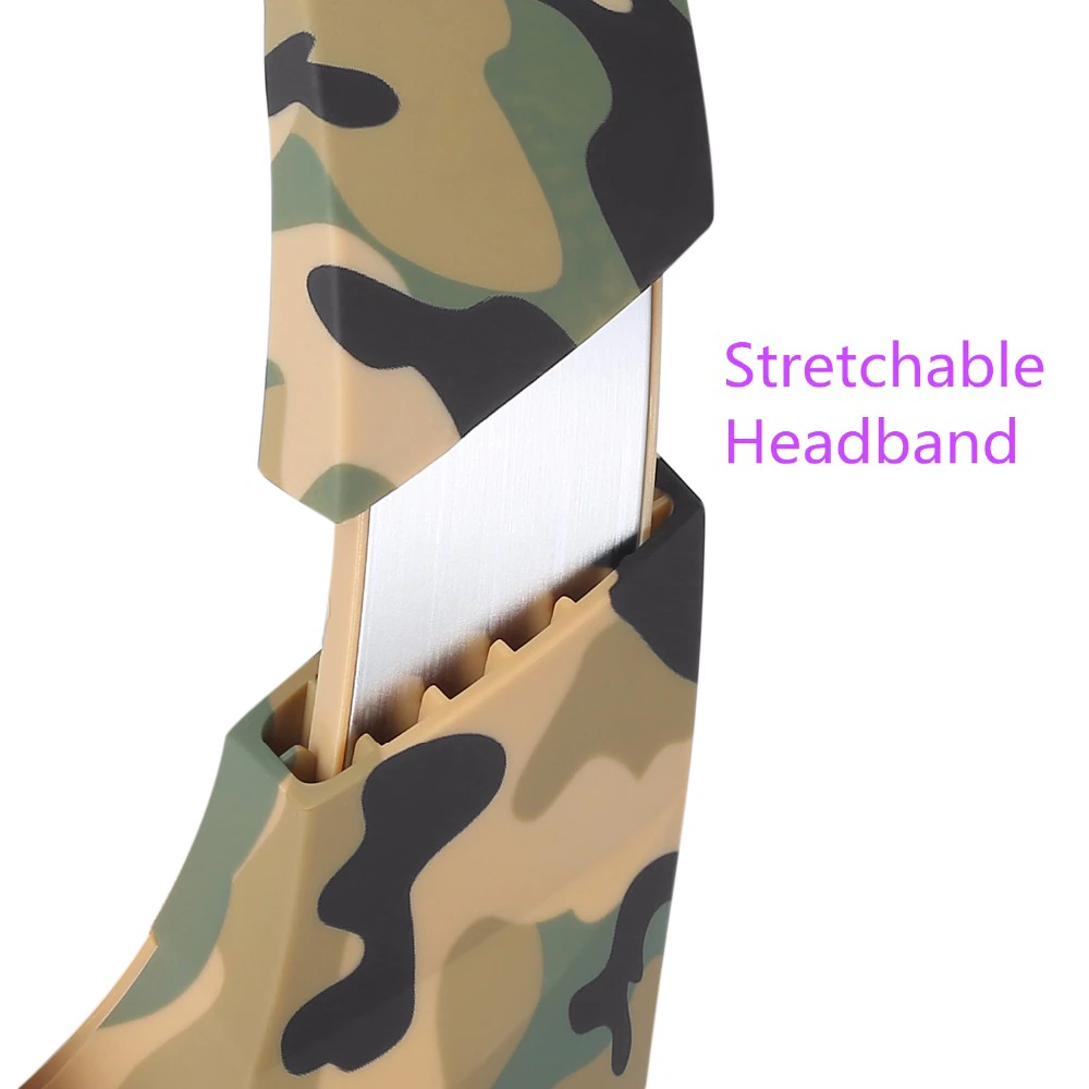 K1 Pro Camouflage Gaming Headset with LED Light | Hifi Media Store